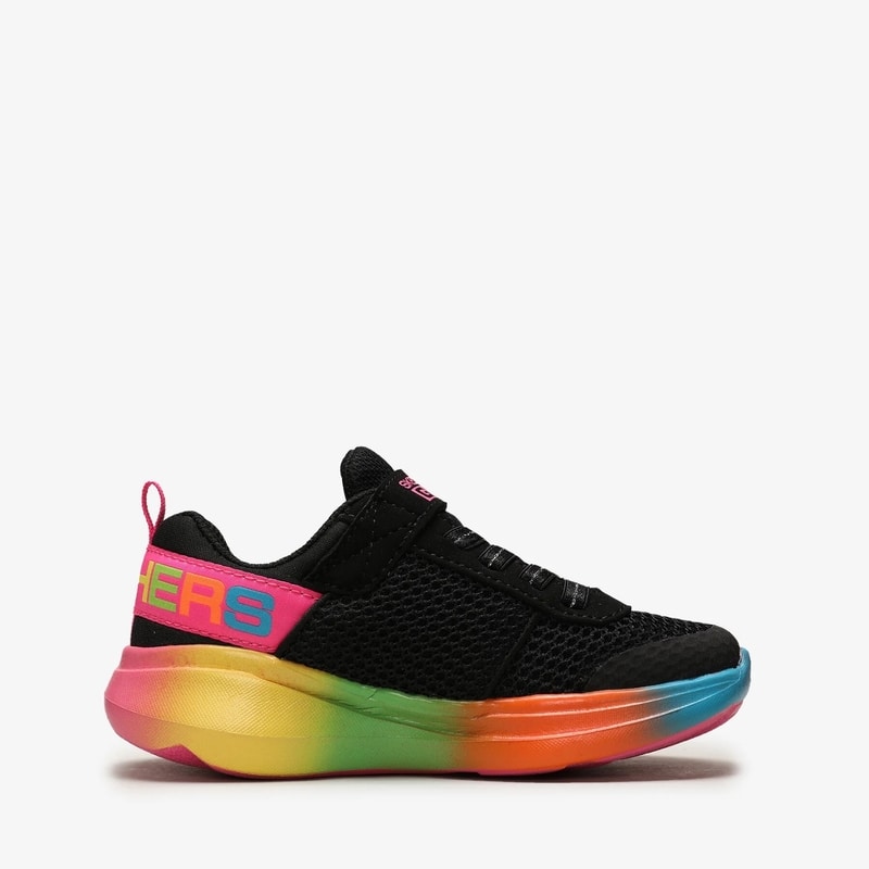 Skechers Go Run Fast - Electric Fun Büyük Kız Çocuk Siyah Spor Ayakkabı (302036L BKMT) Skechers Go Run Fast - Electric Fun Büyük Kız Çocuk Siyah Spor Ayakkabı (302036L BKMT)